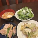 鶏肉とたけのこのオイスター炒め